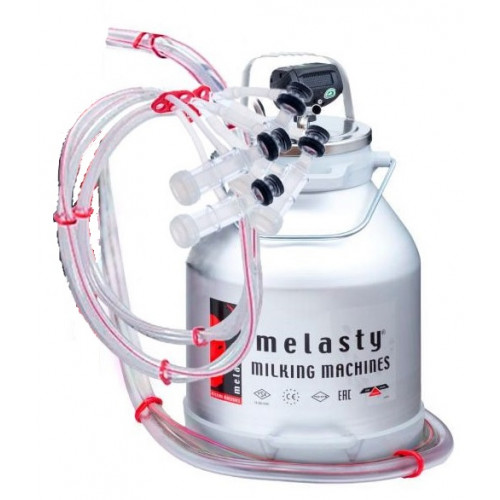 Ведро 20л в комплекте с доильной аппаратурой для коз 2AS