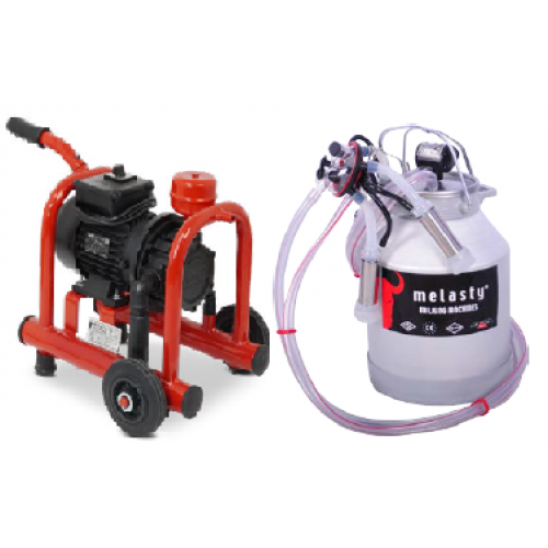 Доильный аппарат для коров, одна подвеска, бидон 25л, Меласти (Melasty) ТMDК 1АS