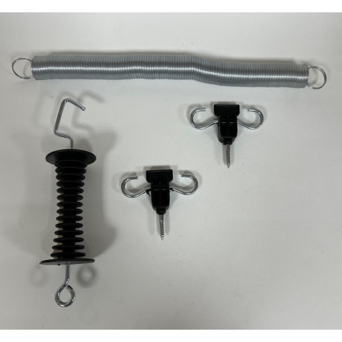 Комплект ворот для электропастуха (изолятор калитки - 2шт, пружина до 4.5 м, рукоятка)
