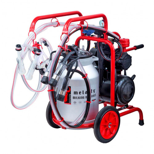 Доильный аппарат Melasty TK 2-PS, гибрид (1 корова + 2 козы)