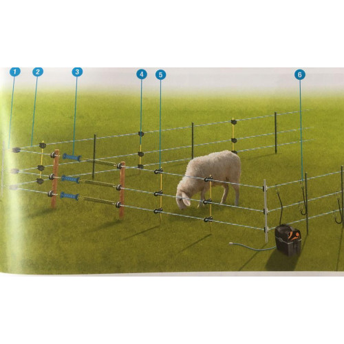 Электропастух для МРС 4 Дж комплект на 1 Га