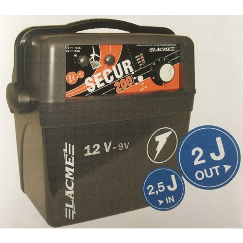 Генератор для Электропастуха SECUR 200 12В 2,5 Дж Франция