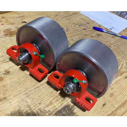 Комплект вальцов на АПЗ-02М (паз 6мм)