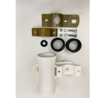 Кран молоковакуумный для стеклянной трубы