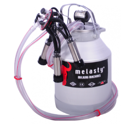 Ведро 25 л в комплекте с доильной аппаратурой 1AK