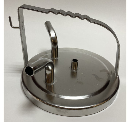 Крышка бака на 10л, 20л, 25л и 30 литров из нержавеющей стали 3 отверстия (Melasty, Турция)