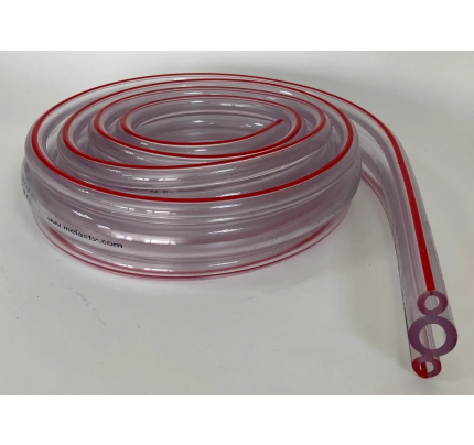 Шланг молочный соединитель тройной (Ø14хØ22/Ø7хØ14) (Melasty) Прозрачный 2,25м