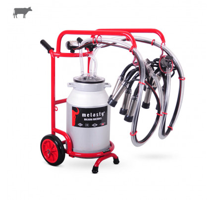 Ведро 40л в комплекте с доильной аппаратурой 2AK на тележке